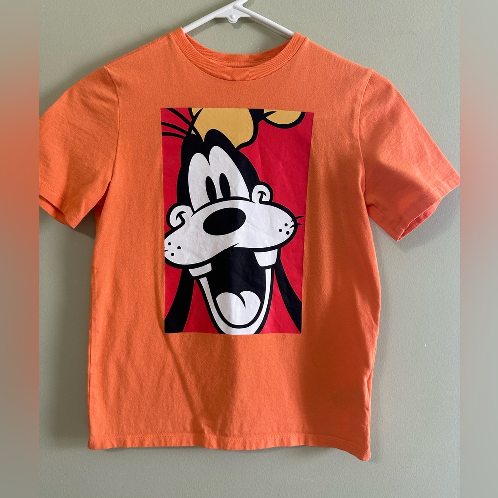 Boys Disney Goofy T-shirt Sz L/10
